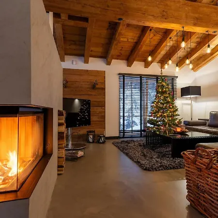 Contemporary Austrian Chalet Recently Completed Apartment *