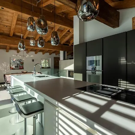 Contemporary Austrian Chalet Recently Completed Apartment *